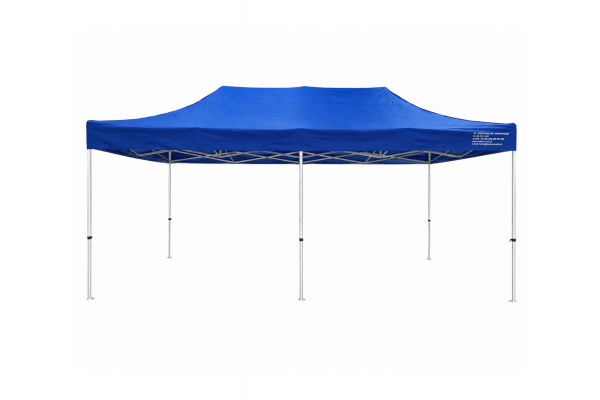 Namiot HEX40 aluminium 3x6 - Niebieski